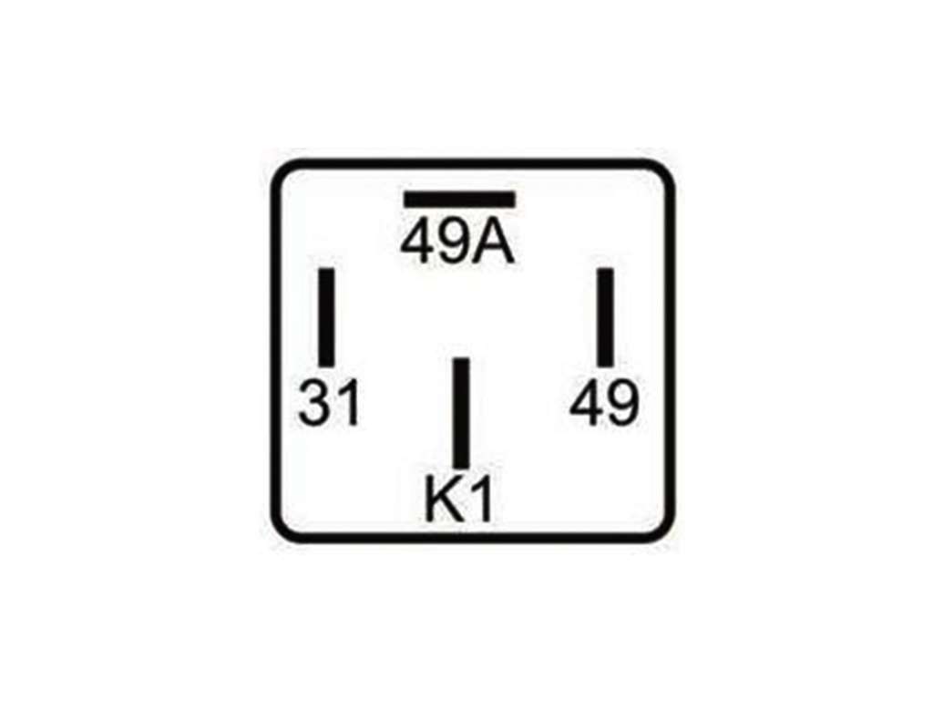 RELAY MINI TO/NI 4 TERM. C/FICHA