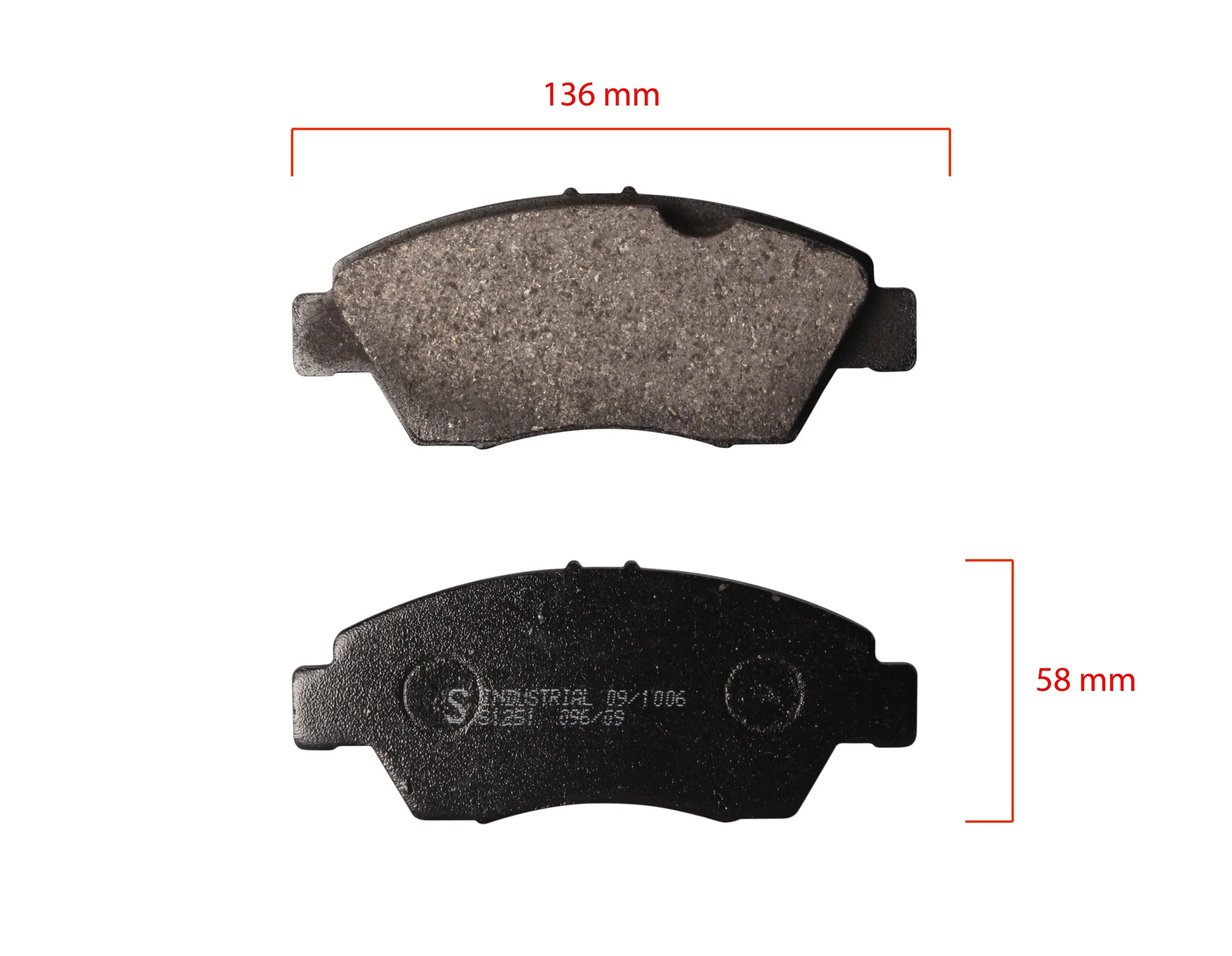 PASTILLAS DEL HONDA CIVIC 92 (16V) (BREMSI)
