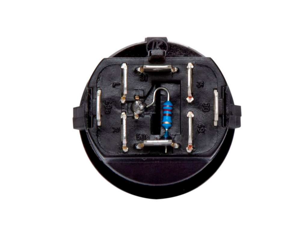 Llave de baliza Mercedes-Benz redonda 24V
