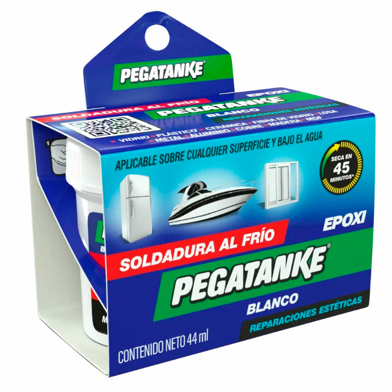 Adhesivo epóxico blanco