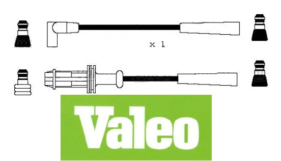 CABLES BUJIAS JUEGO CITROEN PEUGEOT 106 205 306 309 405 PARTNER AX SAXO ZX BERLINGO 1.1 1.4 VALEO [VALEO]