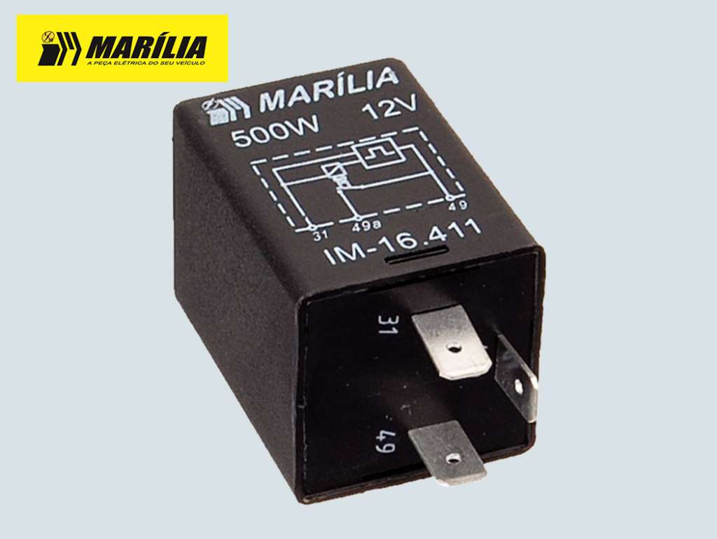 Destellador universal 12V 3 terminales 500W