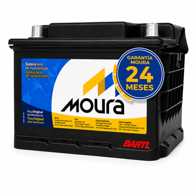 Bateria Moura 115 Amp Izq Garantía 24 M 70Ah