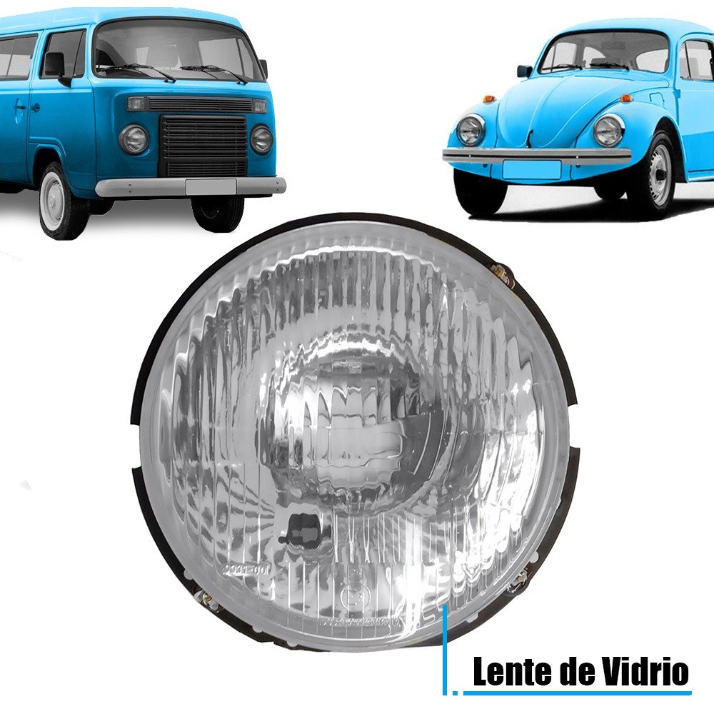 Faro delantero Volkswagen Fusca / Kombi con soporte