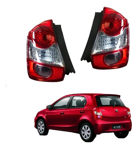 Kit Faroles Traseros Toyota Etios Hatch 2012 Al 2022