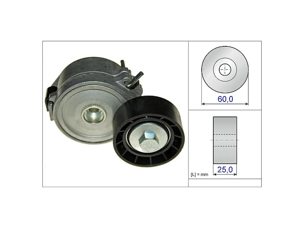 Tensor Correa Accesorios Citroen Berlingo C3 Aircross Peug Hoggar Partner 09-25