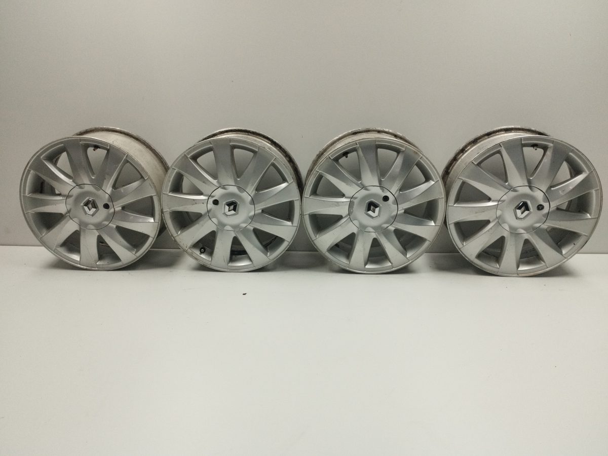 Juego De Llantas Renault Scenic Ii 2003-2009 Authentique 8200412193