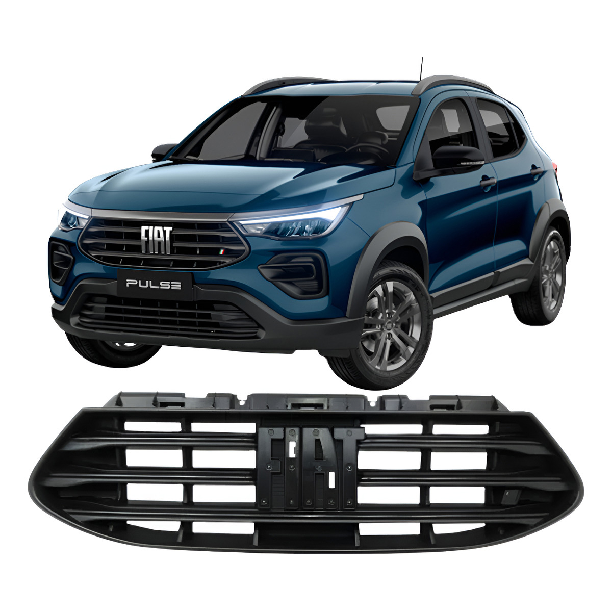 Careta Negra Fiat Pulse 2022 /