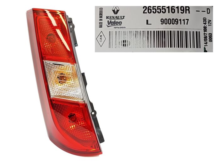 Faro trasero izquierdo para Renault Kangoo