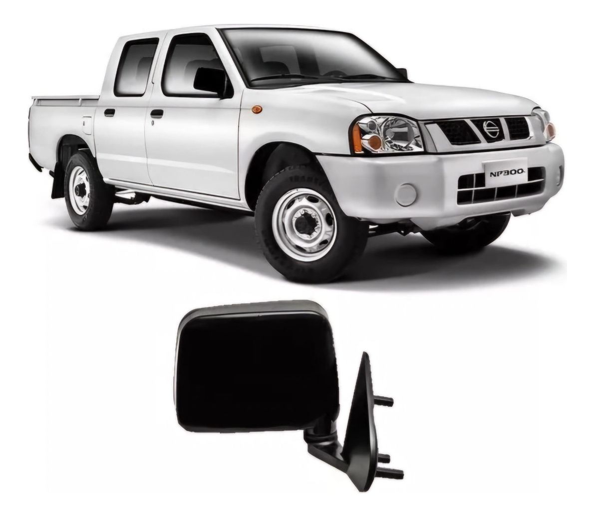 Espejo Nissan D21 22 Derecho Manual Frontier 94 15