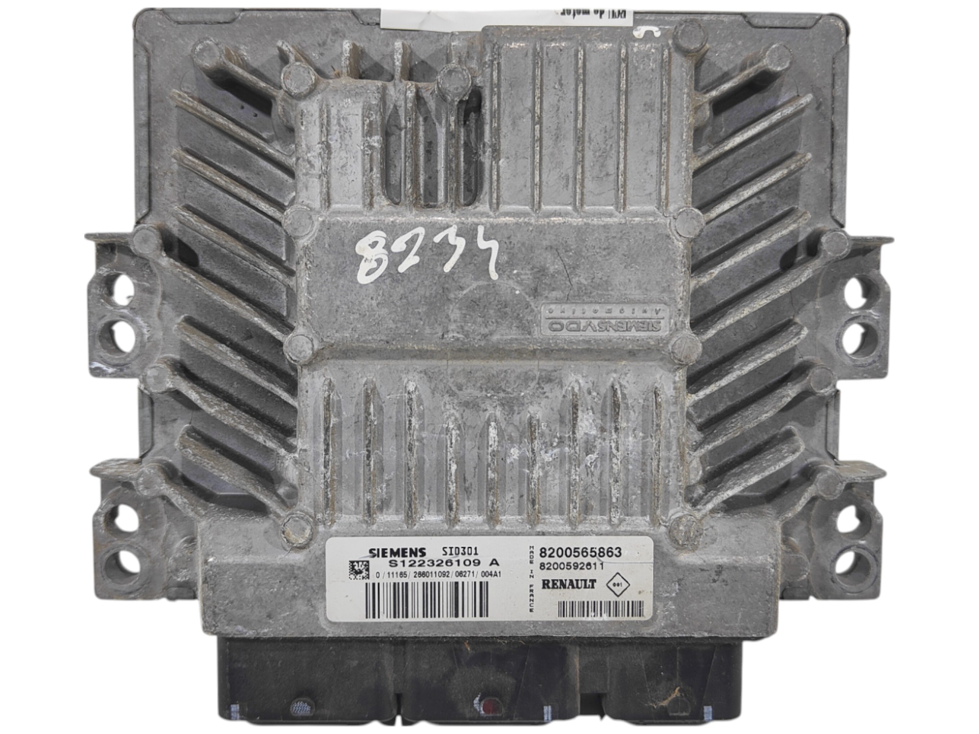 ECU de motor Renault MEGANE II 1.5 DCI 105CV , Ref: 8234-K3A8
