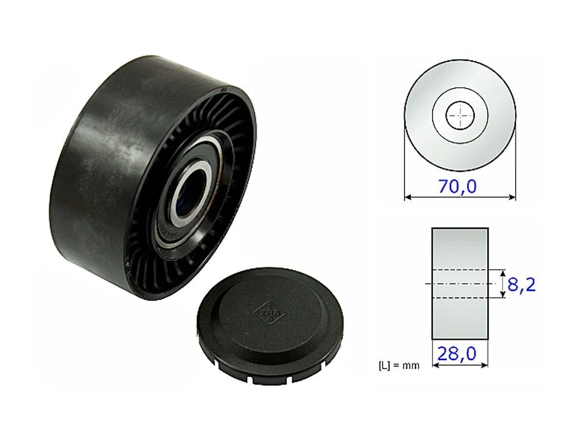 Tensor de correa de accesorios