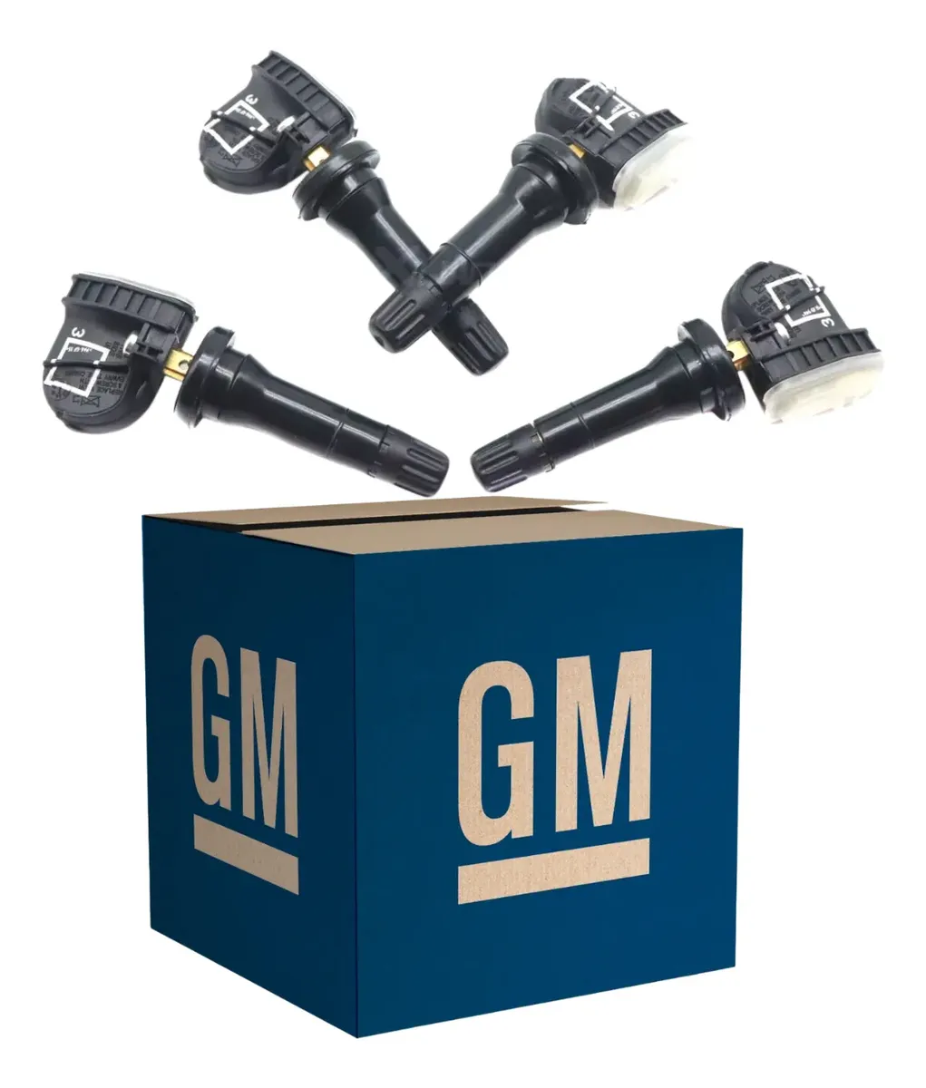 Kit de 4 sensores TPMS GM de 314.9 MHz para Camaro, Malibu y Equinox (originales) Calificación: 5.0 de 5 estrellas. 2 reseñas. (2)