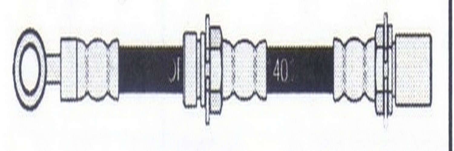 Flexo de freno delantero