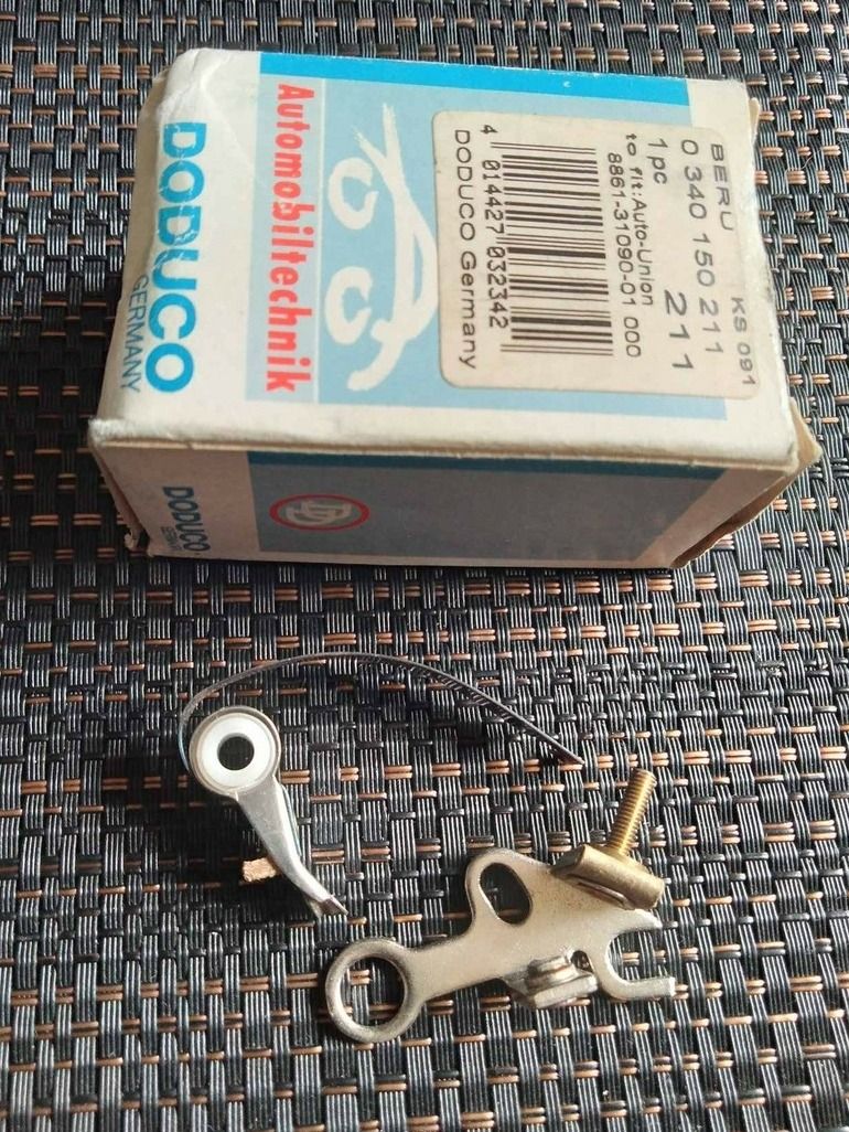 Platino Distribuidor Auto Union Dkw Doduco