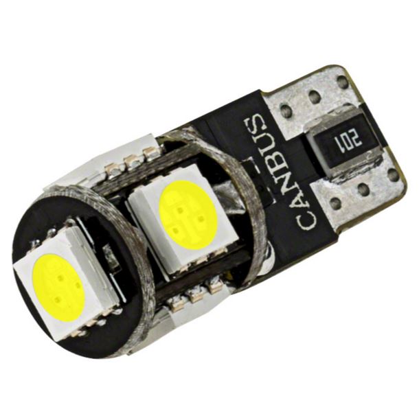 LAMPARA LED XE C/IMP 12V 5 LED CAMBUS BLANCA