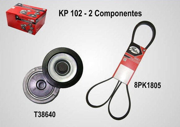 KIT CORREA ACCESORIOS M-BENZ ACCELO 915/ATEGO 1718/2425
