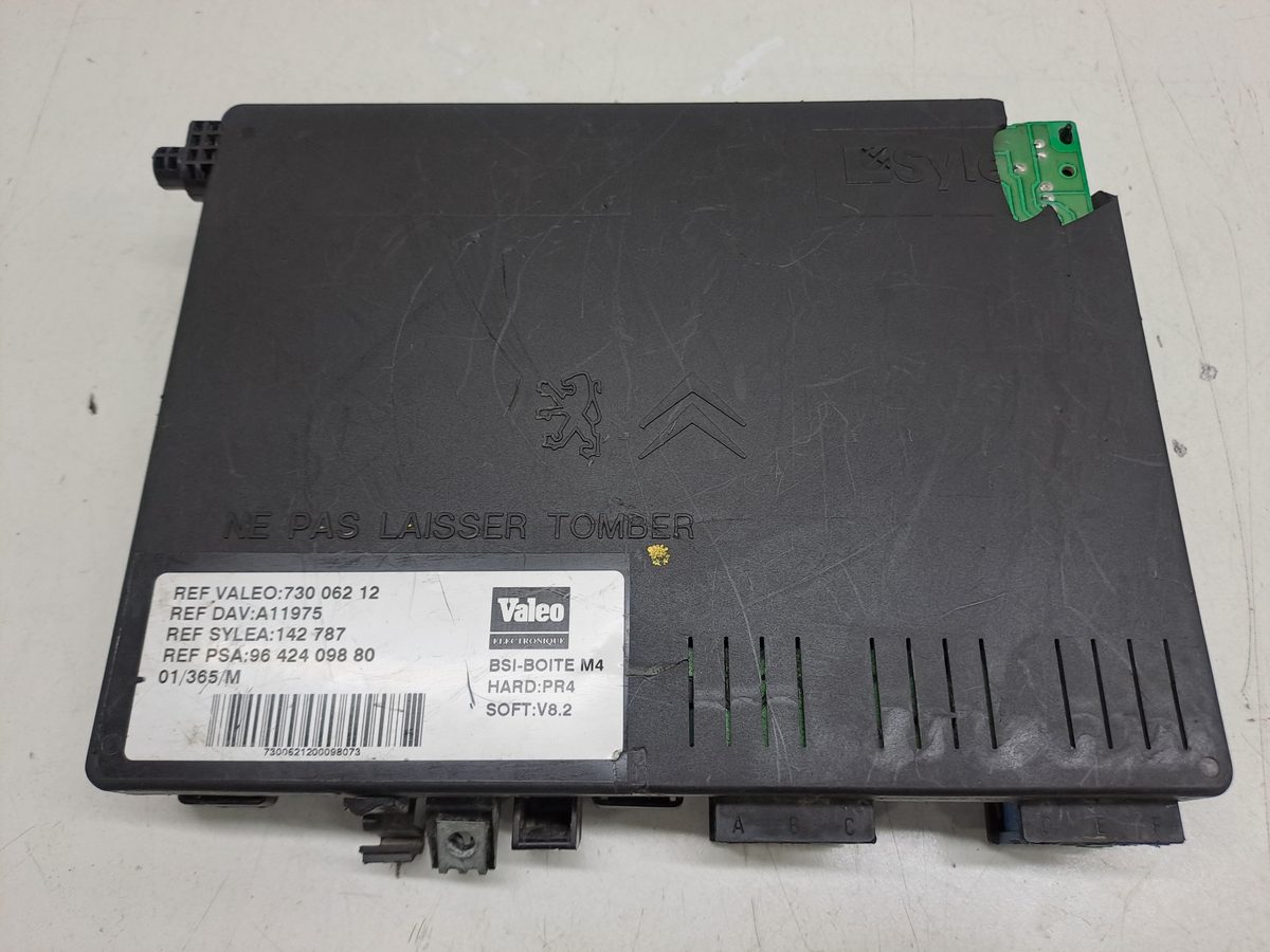Caja Reles / Fusibles Citroën Berlingo 2002-2011 2.0 HDi CAT (RHY / DW10TD) 9642409880
