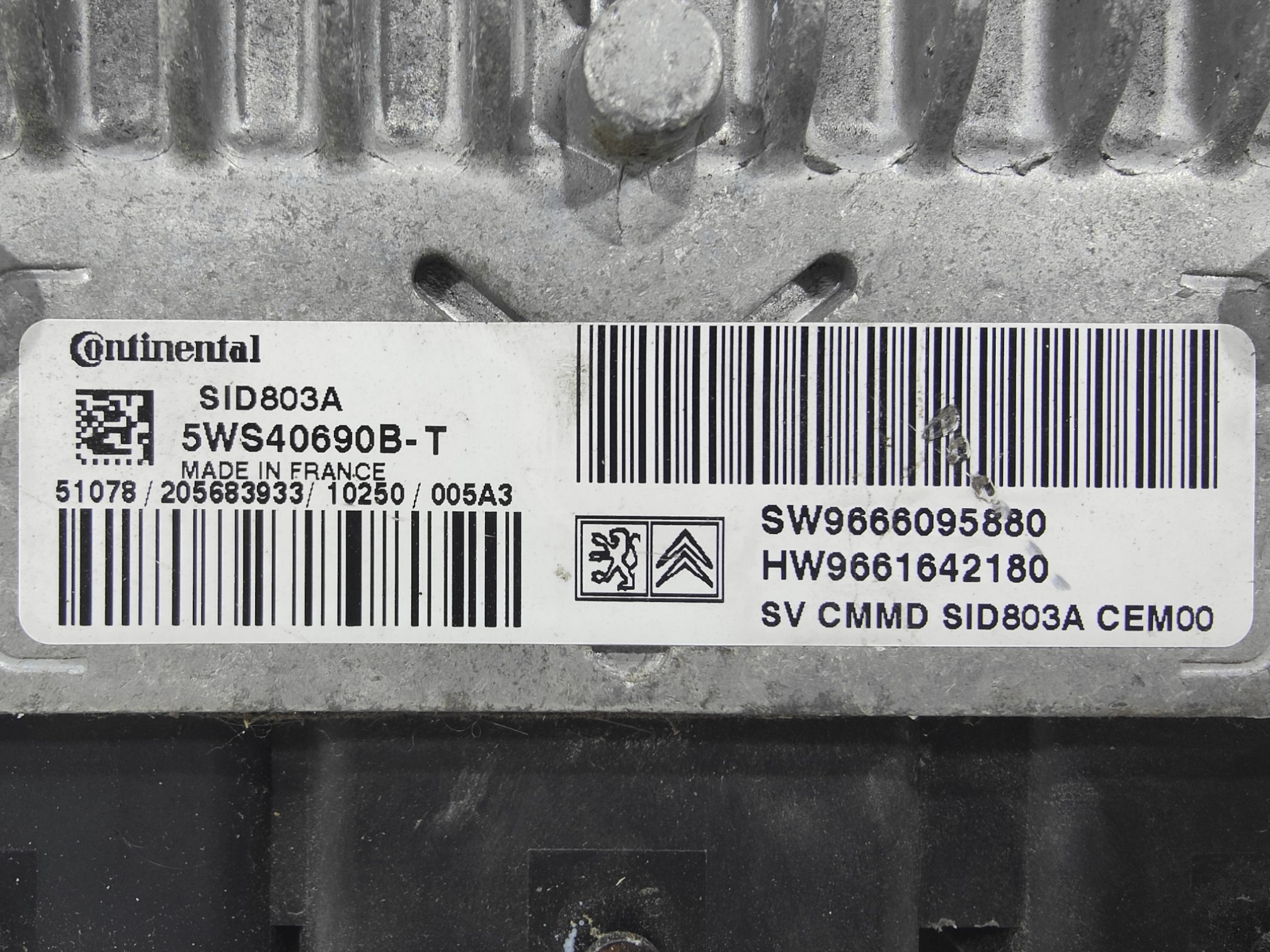 ECU de motor Citroen C4 Grand Picasso (UA) 2.0 HDi 16V 135CV , Ref: 8306-K3B10