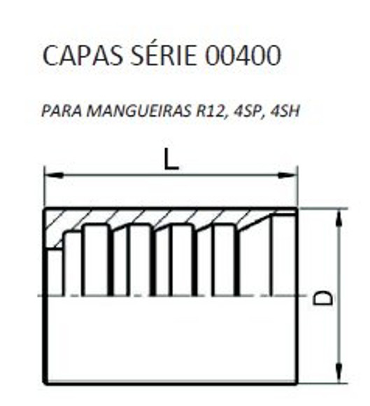 CAMISA R12 4 Y 6 MALLAS 3/8" 06 L39 D25,5 NO PELA CAÑO