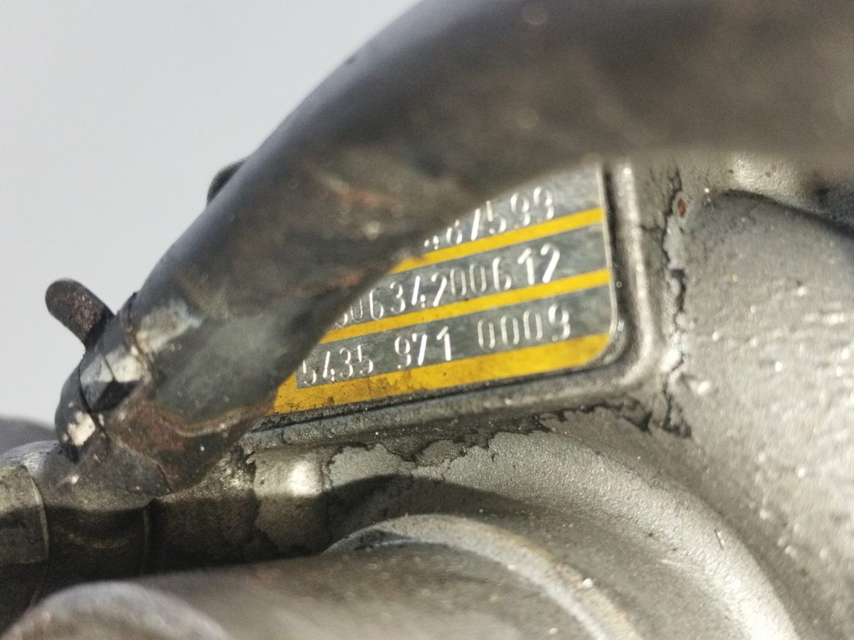 Turbocompresor Peugeot 208 2012-2019 Access 1.4L 50kW 54359710009