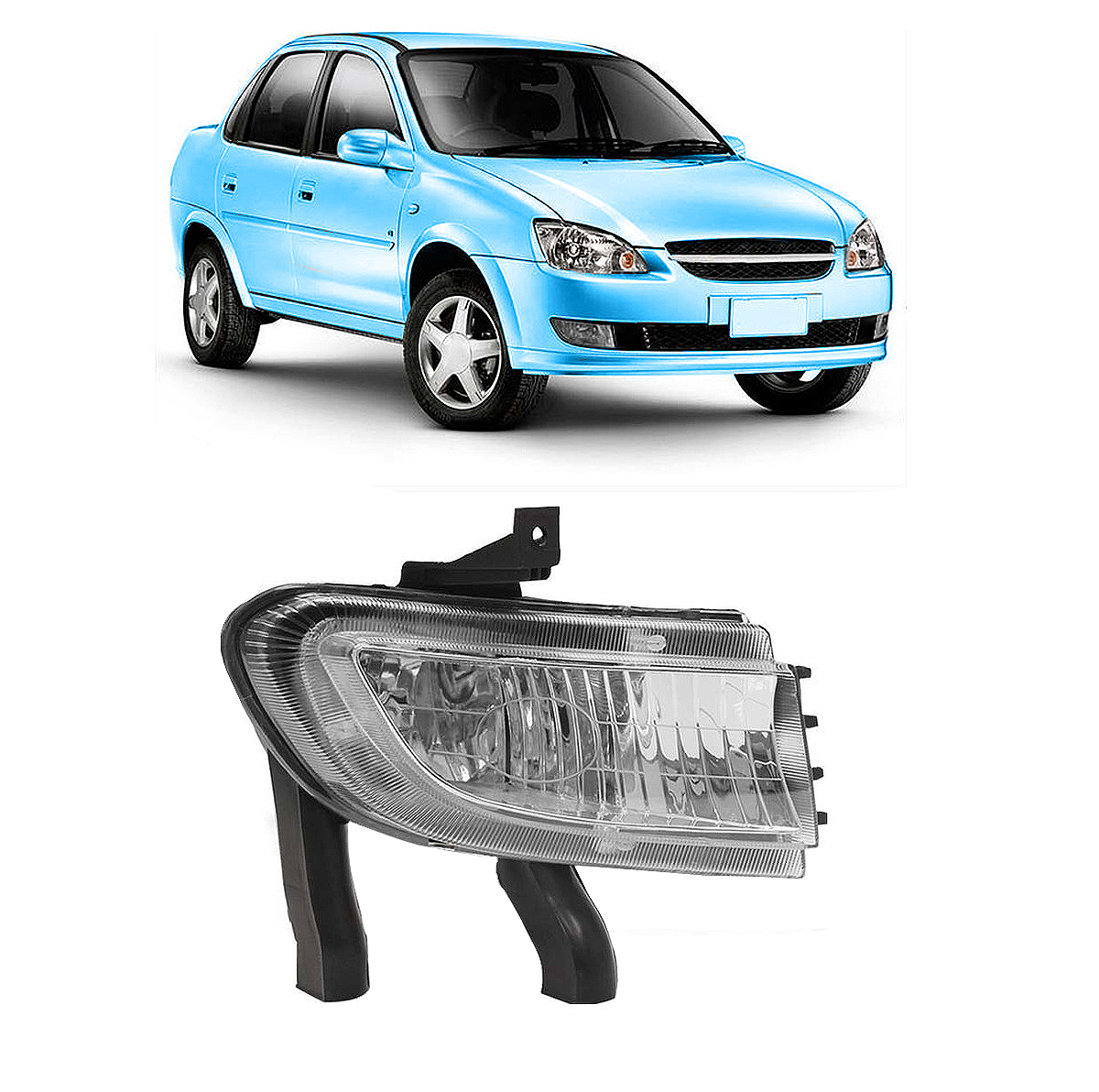 Faro Auxiliar Caminero Derecho Chevrolet Classic 2011 2016