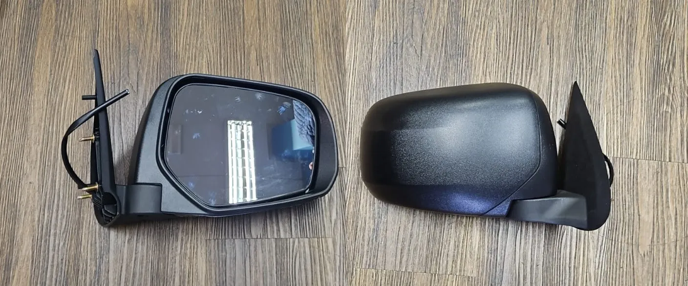 Espejo retrovisor exterior derecho eléctrico sin señal negro