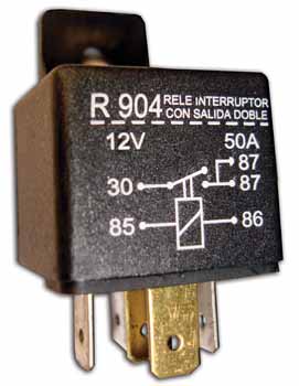 RELAY DZE 904 12V 40A 5T