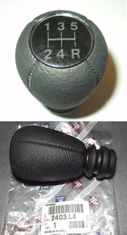 Perilla de palanca de cambios