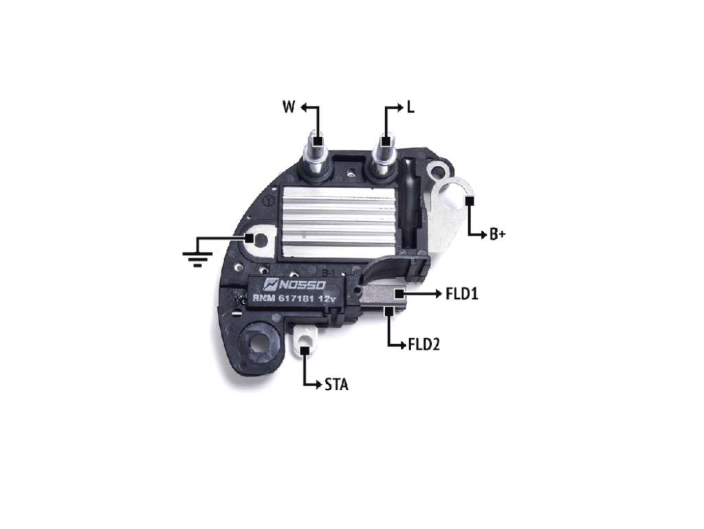 REGULADOR ALTERNADOR MARELLI FO ESCORT/FIESTA/FI FIORINO/PUNTO