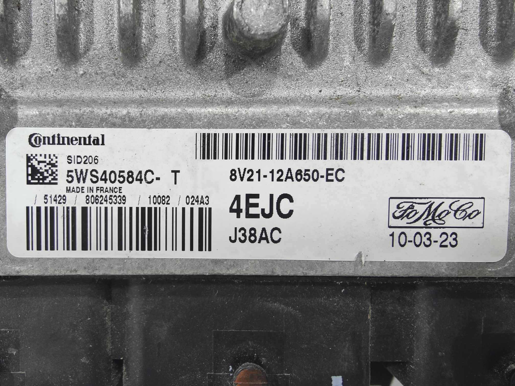 ECU de motor Ford FIESTA VI 1.4 TDCI 50KW , Ref: 8305-K3B10
