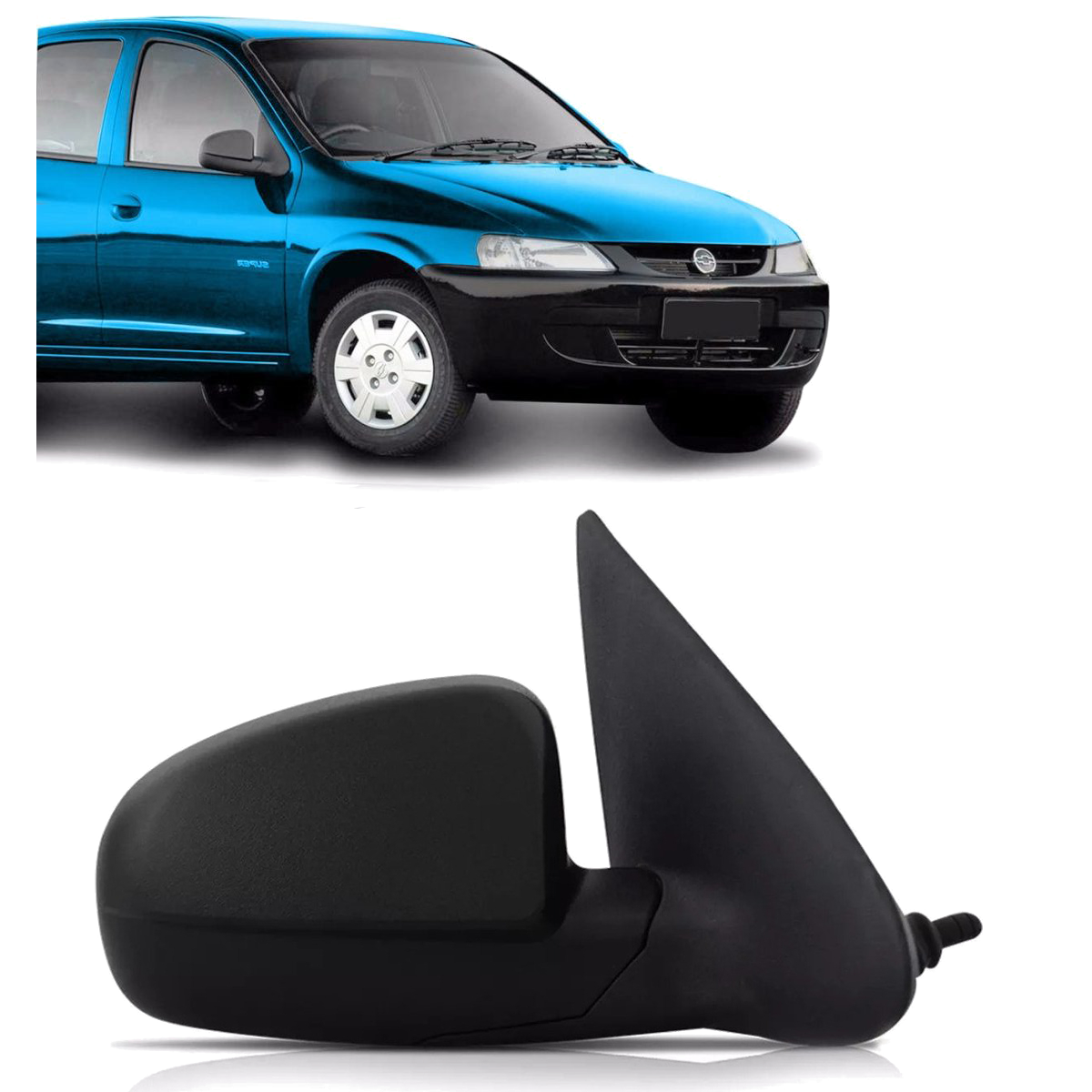 Espejo retrovisor exterior derecho con comando