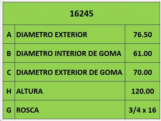 FILTRO ACEITE «3/4 x 16 FORD-VW (PH2870A)