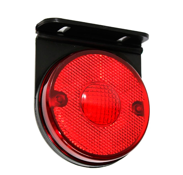 FARO LED - LATERAL REDONDO 7CM ROJO