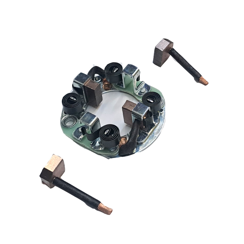 Porta carbones para alternador