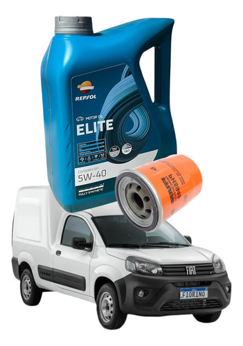 Aceite + Filtro Fiat Fiorino Evo 1.4 Nafta