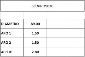 AROS  89.0mm NISSAN 2.4 N  STD CTI