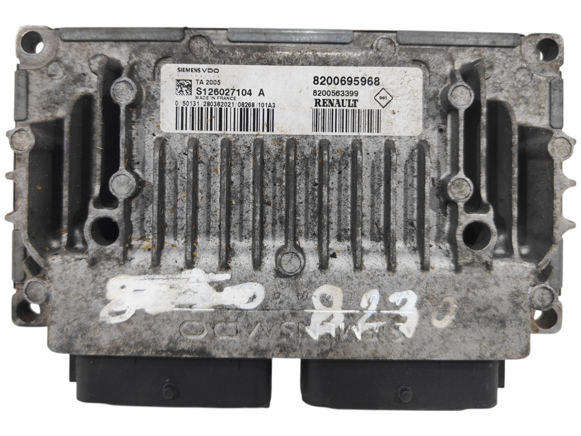 ECU de motor Renault Scenic 1.9dci , Ref: 8230-K3B7