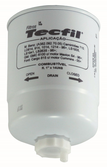 FILTRO SEPARADOR DE AGUA MERCEDES BENZ 710/814 OM364A/1318
