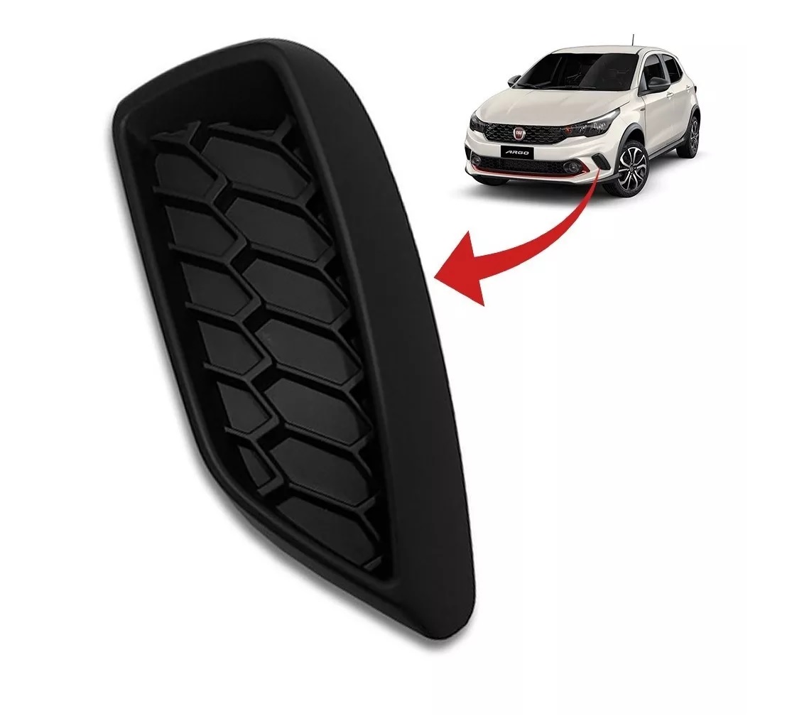 Moldura de paragolpe delantero izquierdo