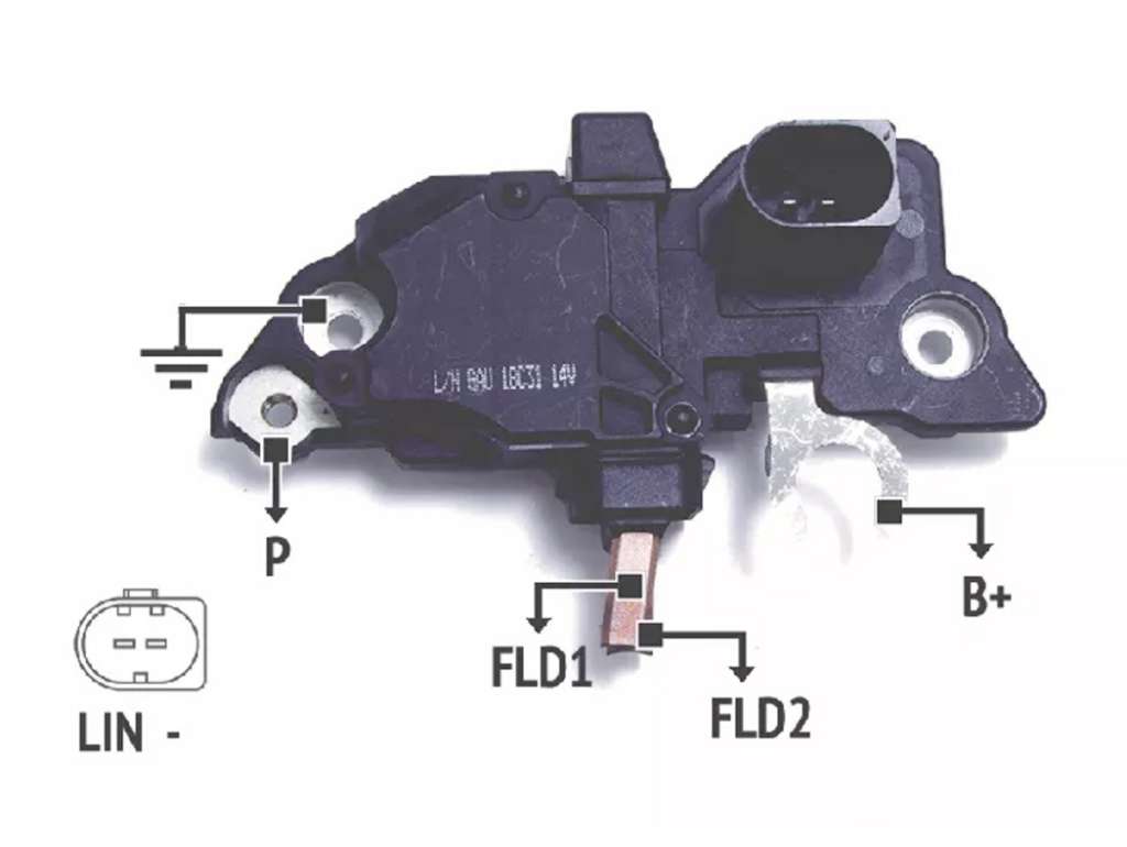 REGULADOR ALTERNADOR BOSCH VW TIGUAN/POLO
