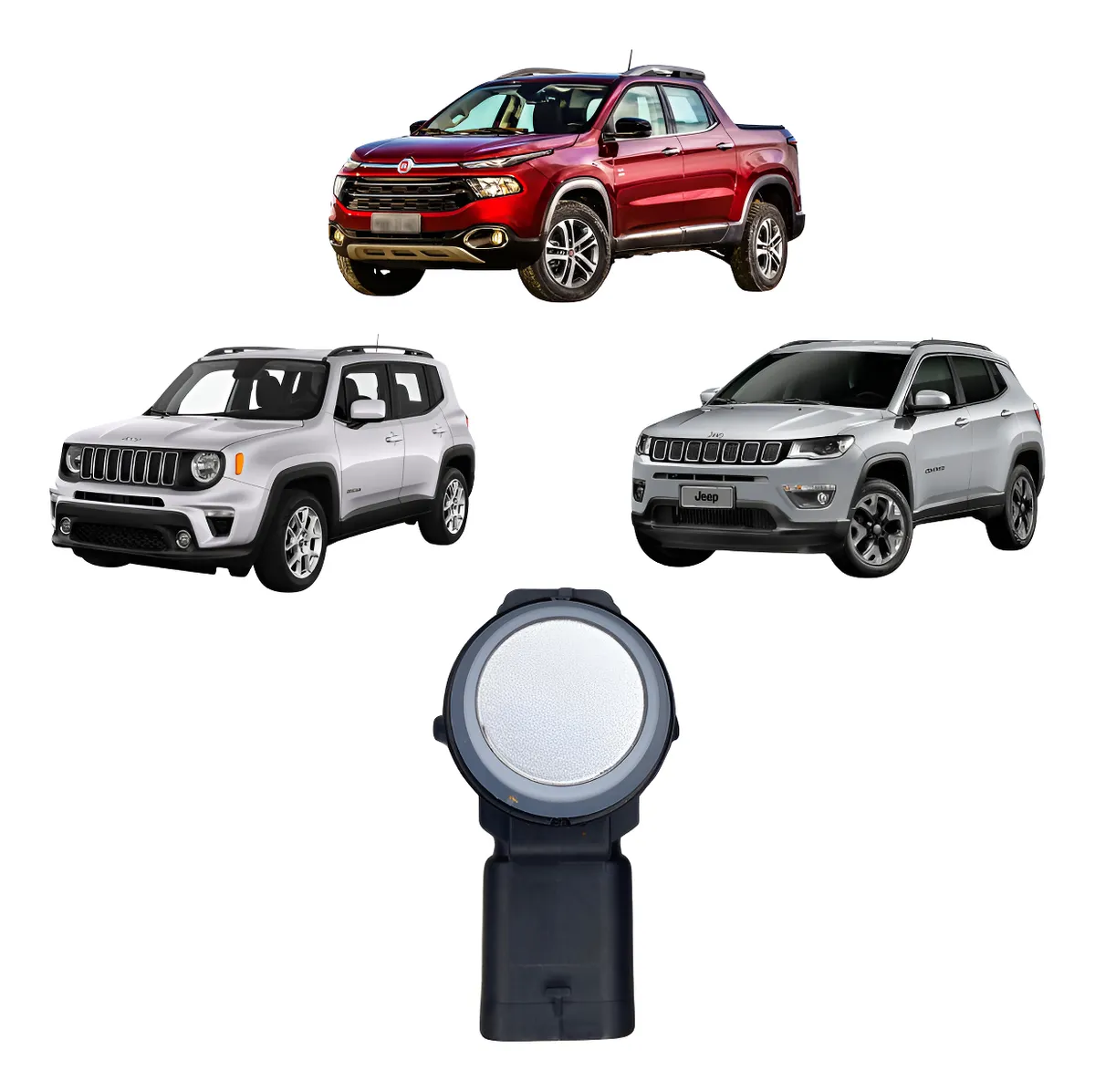 Sensor Estacionamento Renegade/compass/toro 263033962 Orig