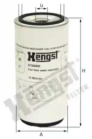 Filtro de combustible separador de agua