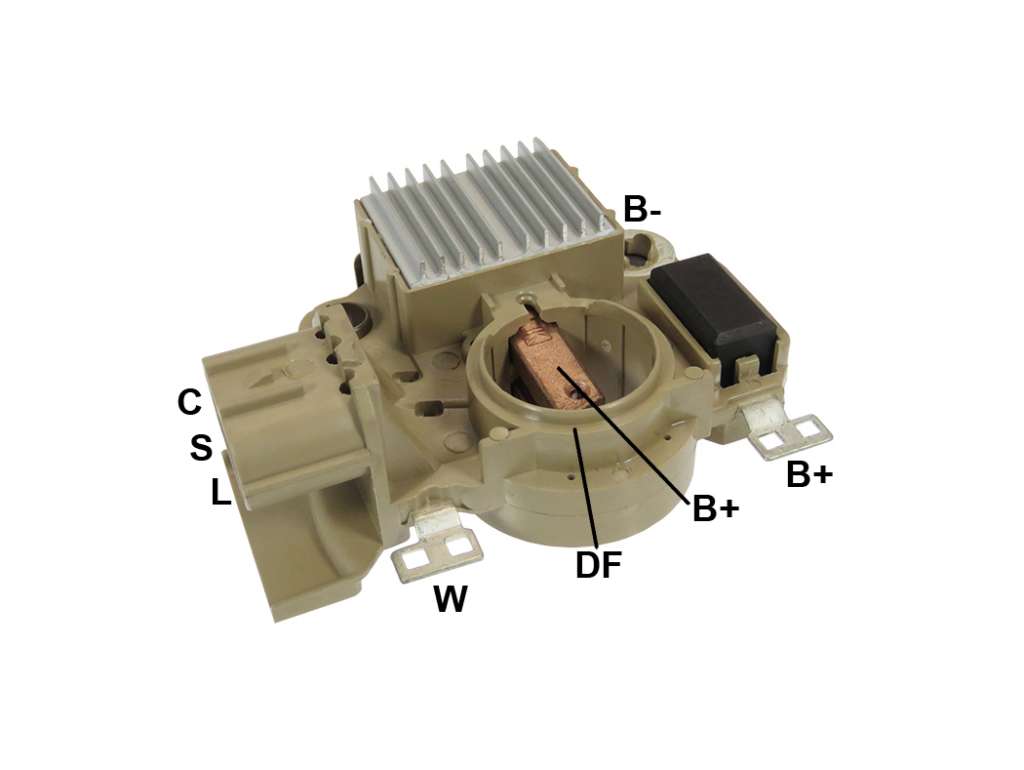 Regulador de voltaje de alternador 12V