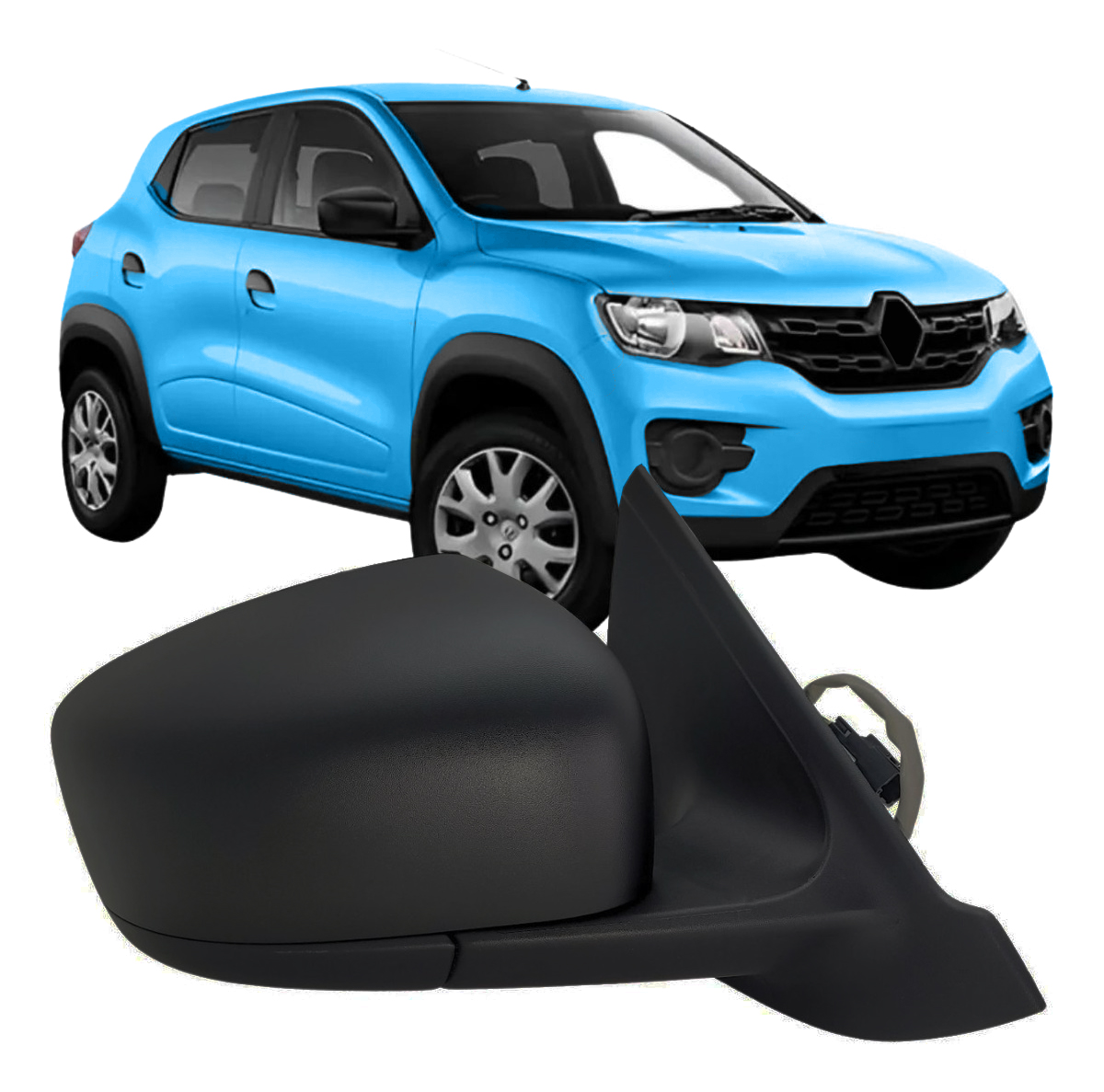 Espejo Derecho Electrico Renault Kwid 2017/