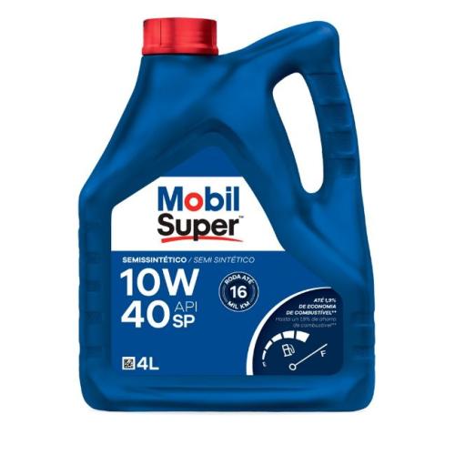 ACEITE MOBIL GALON 4 LTS. 10W40 MOBIL SUPER API SP SEMISINTETICO ANP 20045 896636551398