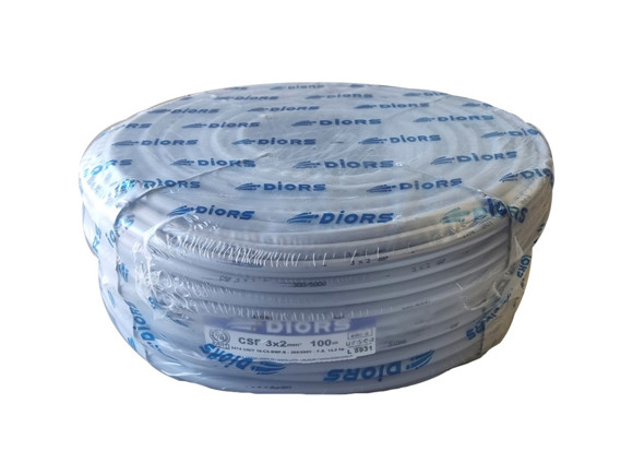 ROLLO 100MTS CABLE 3X2 SUPER PLASTICO FLEX