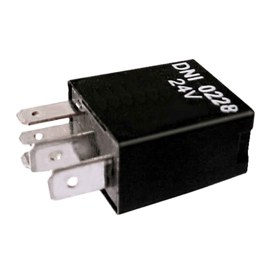 Relay con diodo 24V