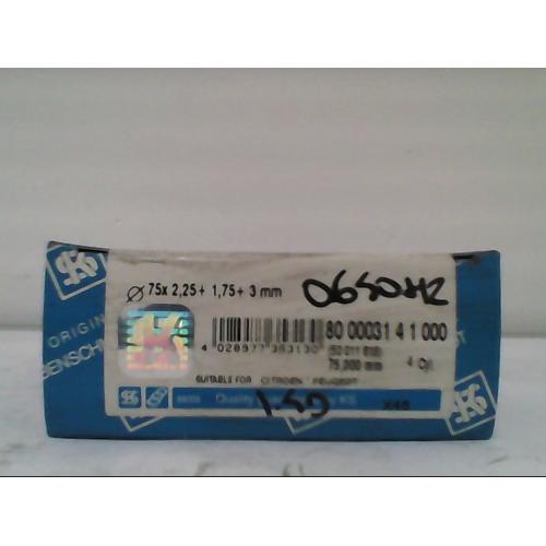 JGO. AROS PEUGEOT CITROEN 1.4D STD KS 75MM AX SPOT 2.25X1.75X3 MOT. TUD3 800003141000