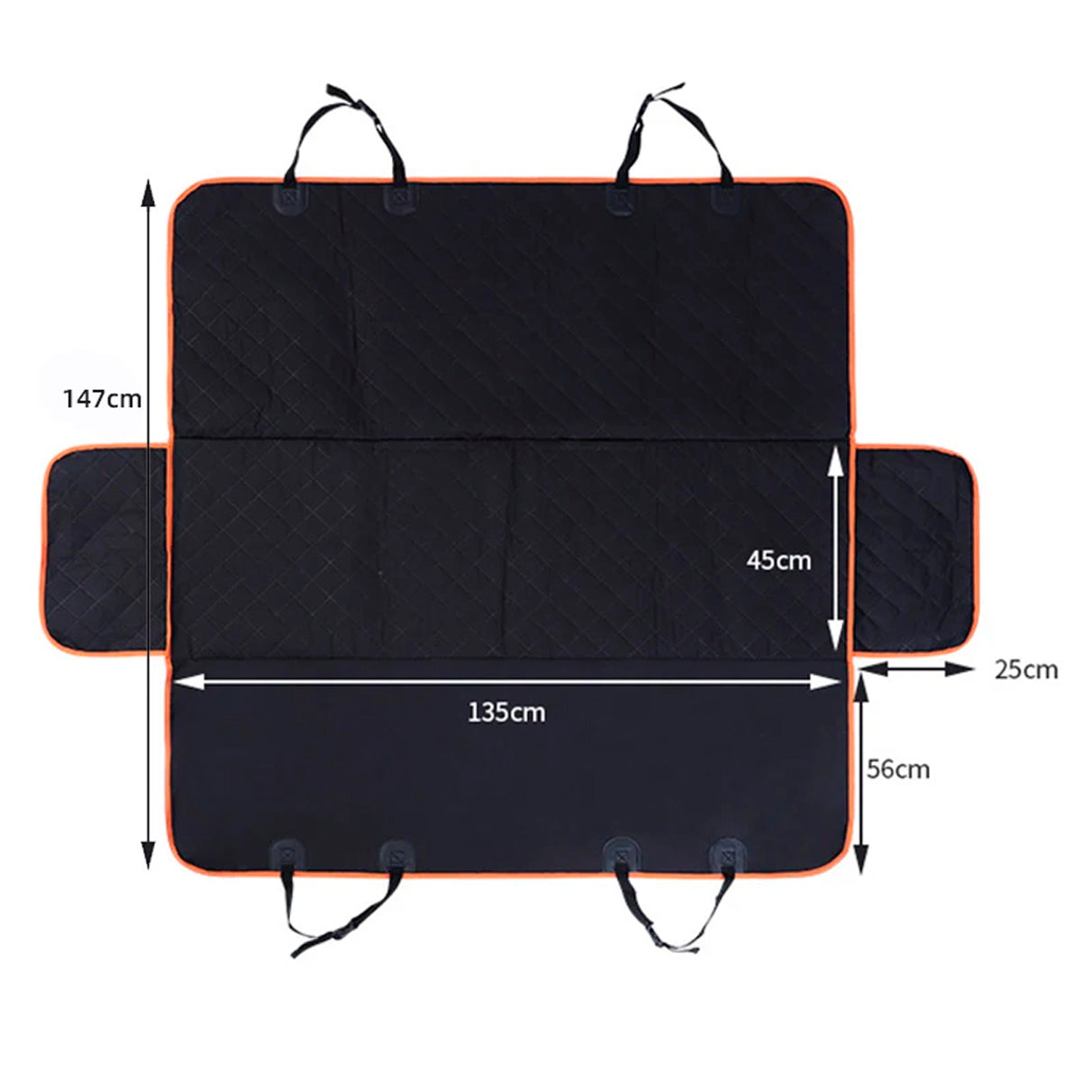 Funda Cubre Asiento De Auto Impermeable Mascota Perro Gato